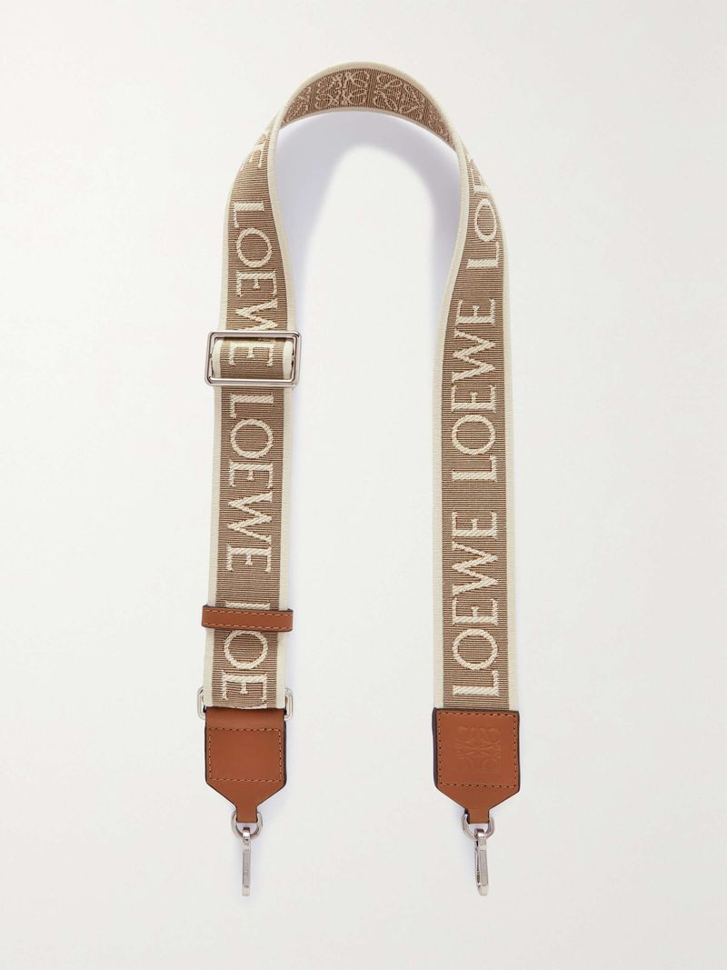 Bold-Colored Bag Strap and Phone Strap