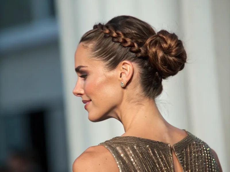 Braided Bun Beauty