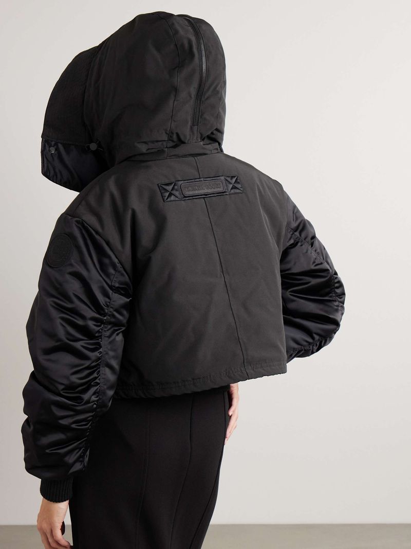 CANADA GOOSE Claremont Oversized Cropped Bomber Jacket