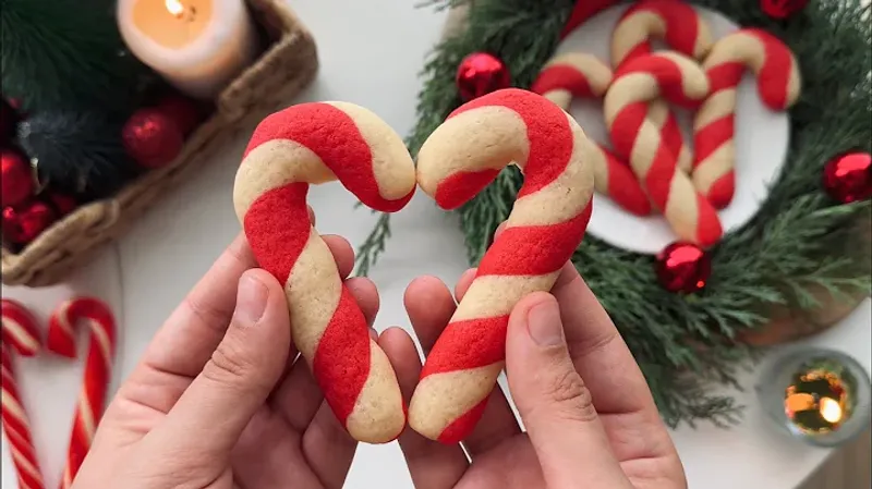 Candy Cane Cookies