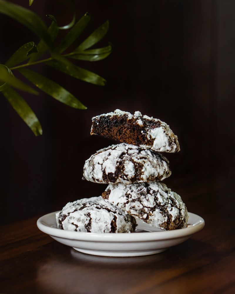 Chocolate Crinkle Cookies