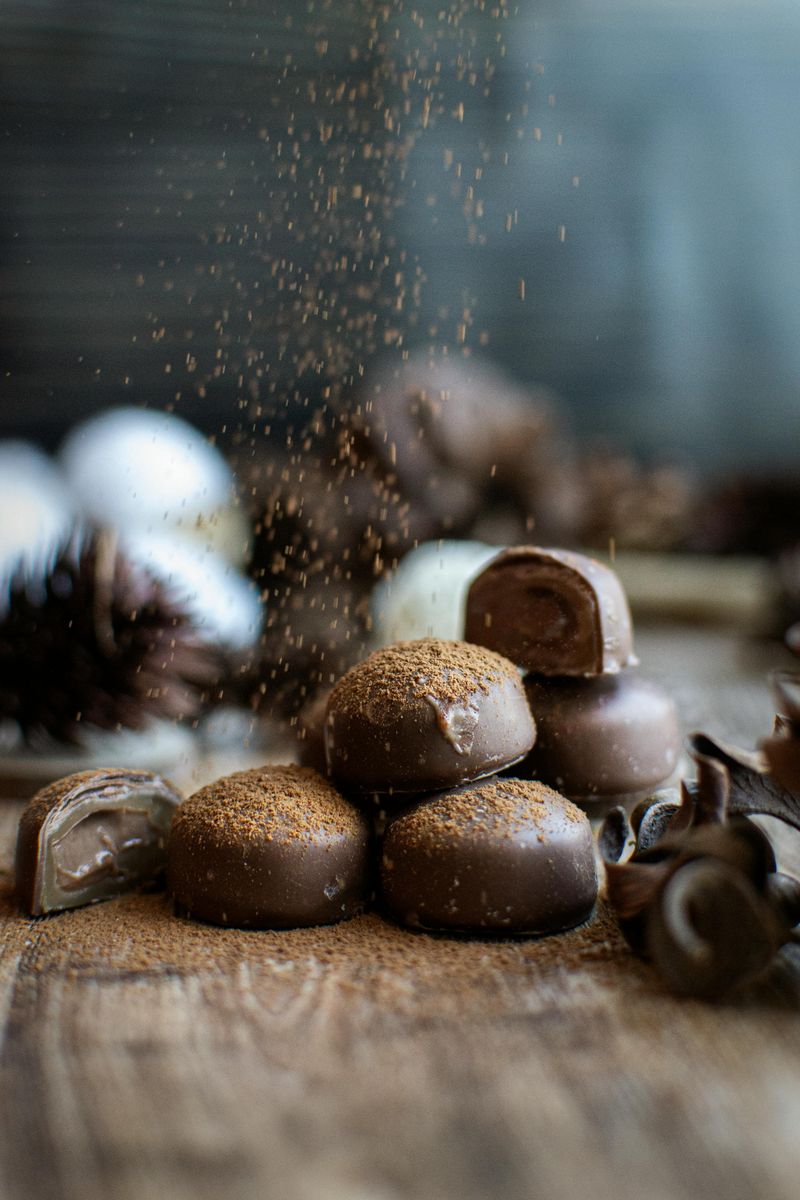 Cocoa-Dusted Truffles
