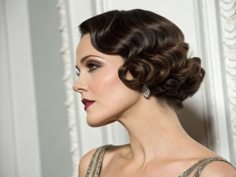 Curled Under Classic Bob