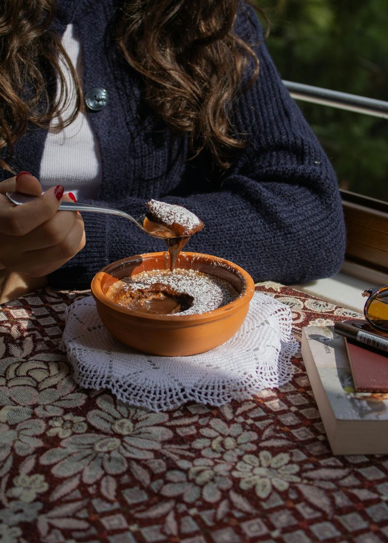 Dark Chocolate Soufflés