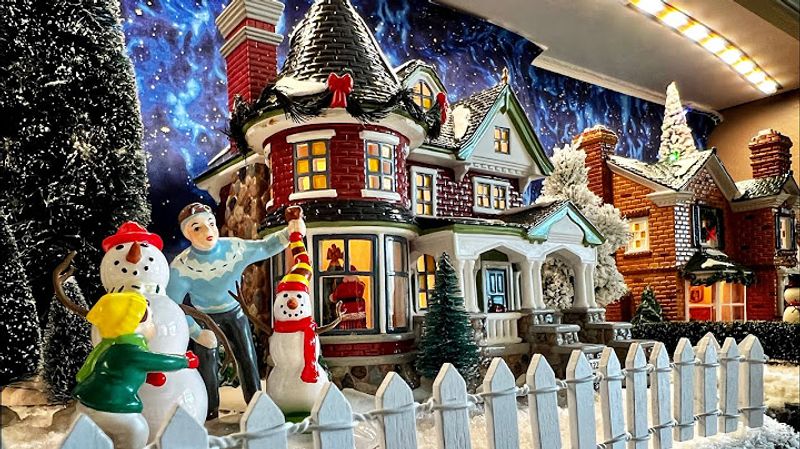 Department 56 Christmas Village Pieces