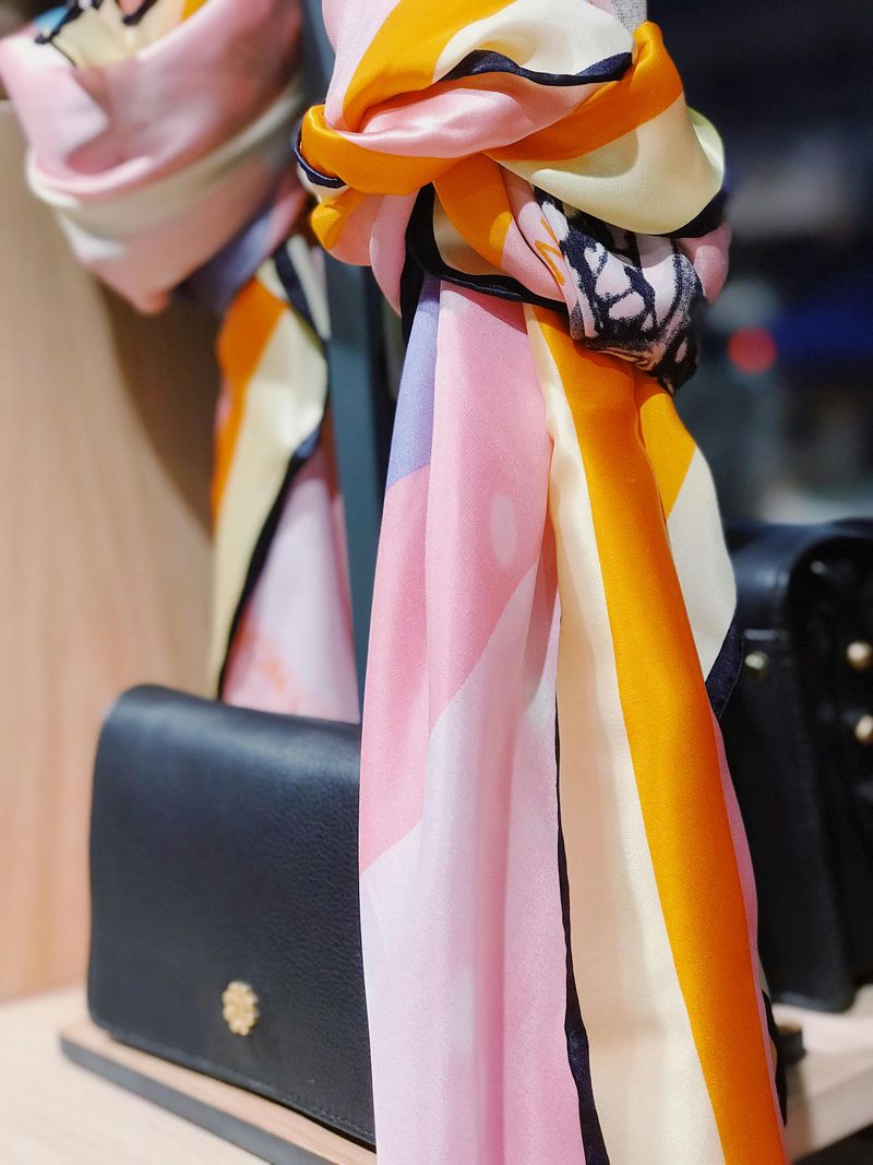 Designer-Inspired Silk Scarf