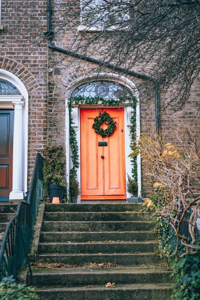 Dilapidated Door Wreaths
