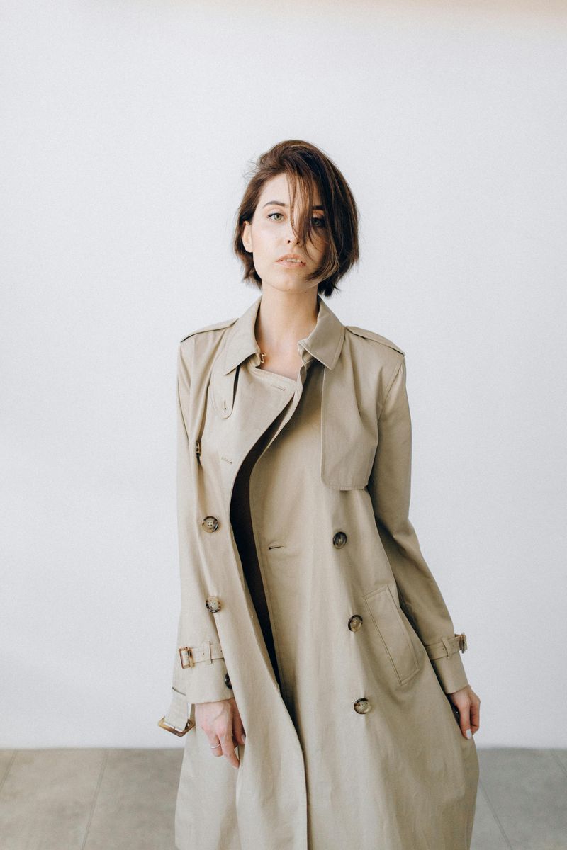 Double-Breasted Tailored Overcoat
