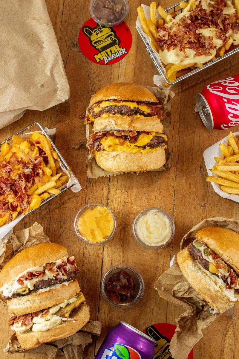 Fast-Food Burgers and Fries