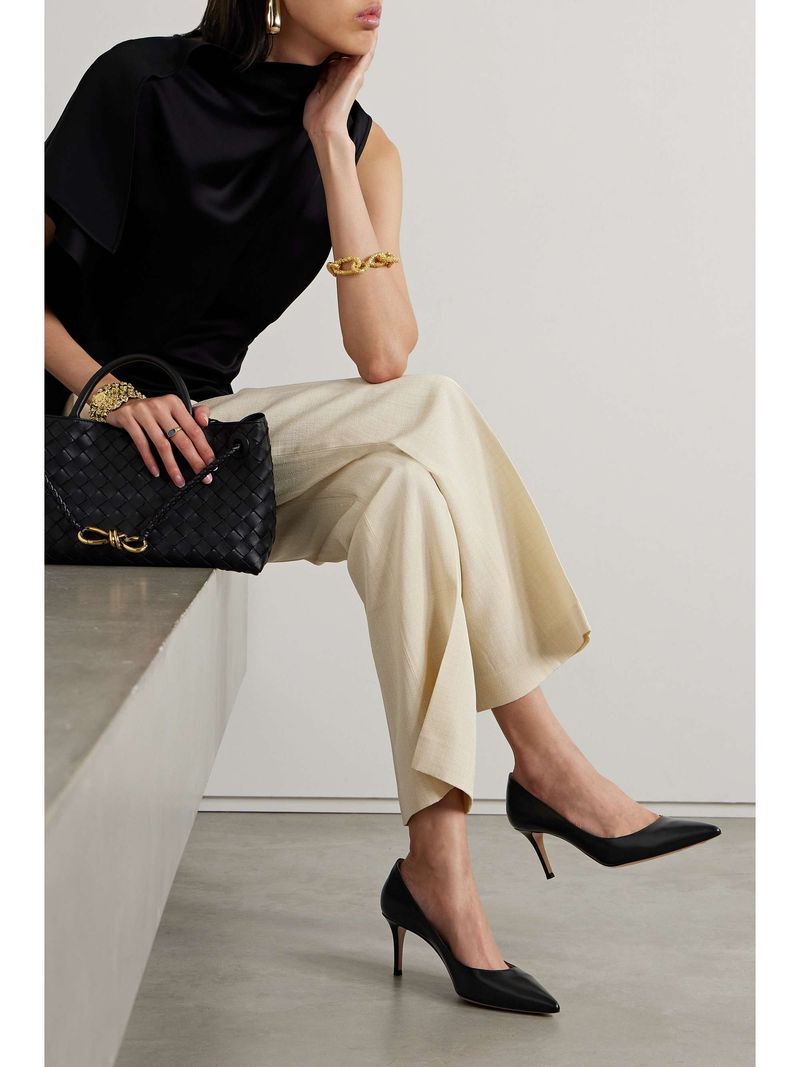 Gianvito Rossi 70 Leather Pumps