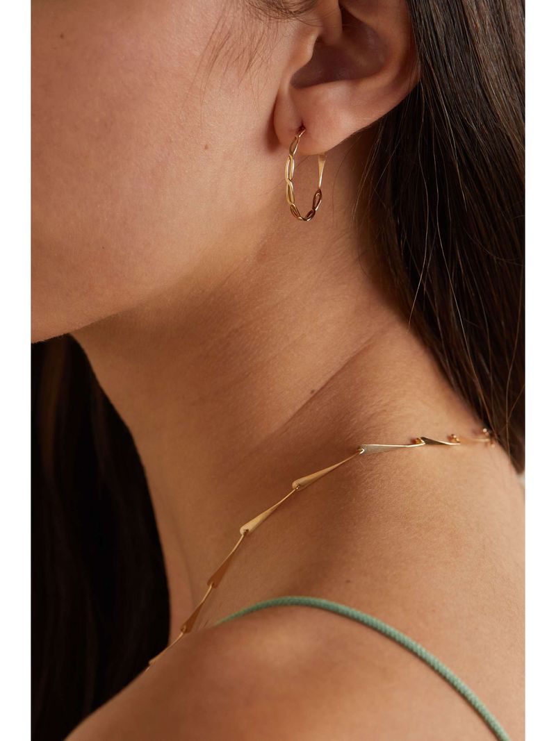 Gold Hoop Earrings