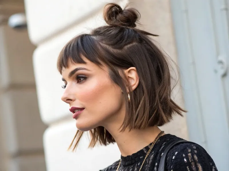 Half-Up Top Knot
