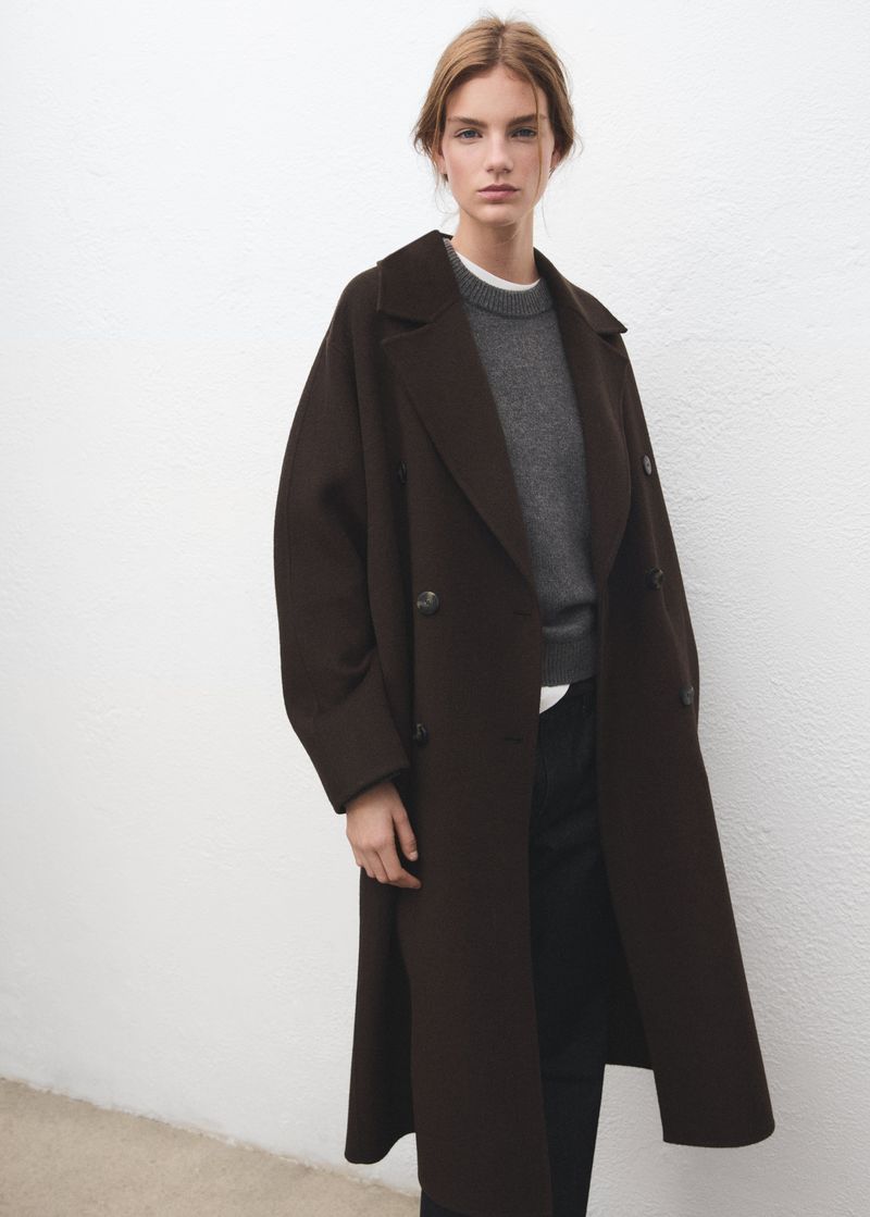 Handmade Oversized Wool Coat