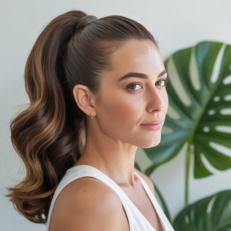 High Sleek Ponytail