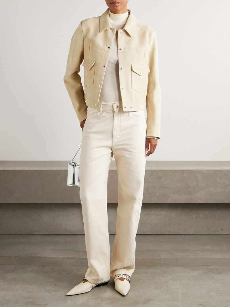 JIL SANDER Suede Jacket