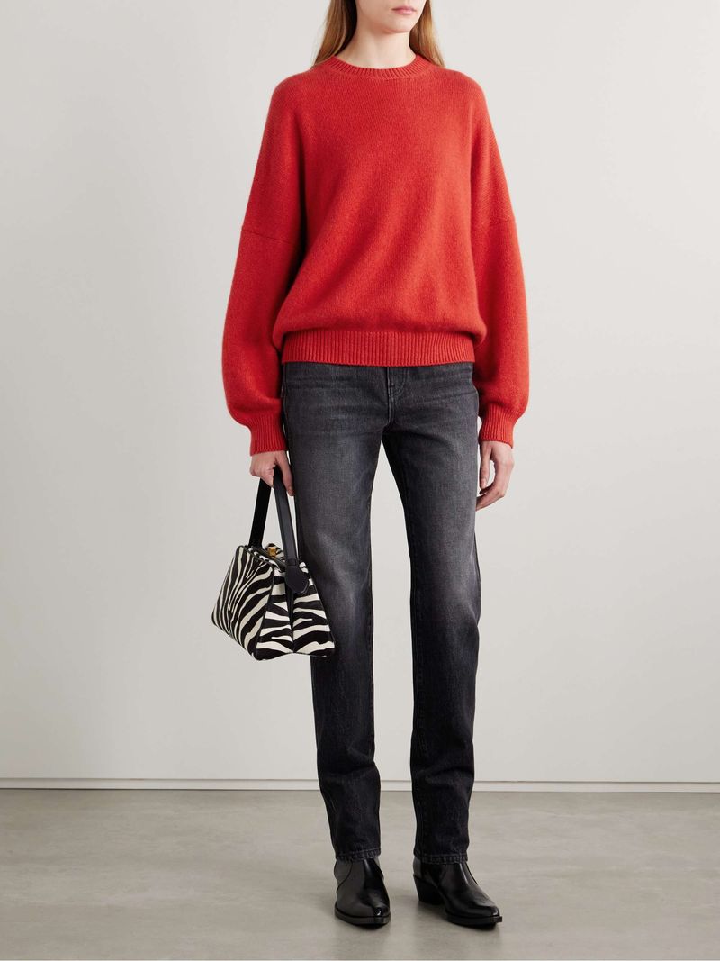 KHAITE Margaux Oversized Cashmere Sweater