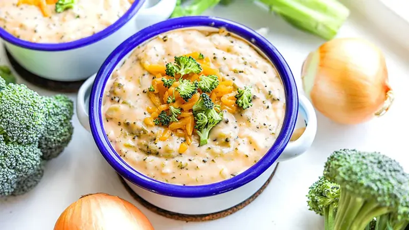 Keto Broccoli Cheddar Soup