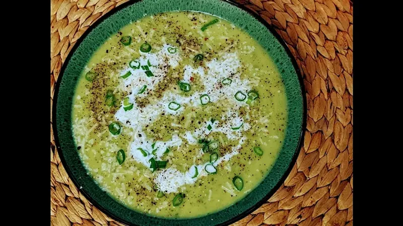 Keto Zucchini Vegetable Soup
