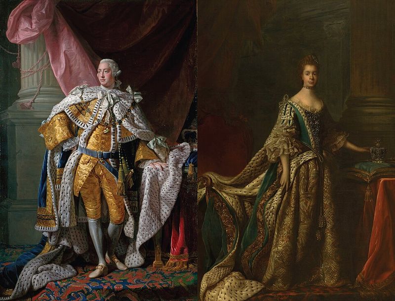 King George III and Queen Charlotte