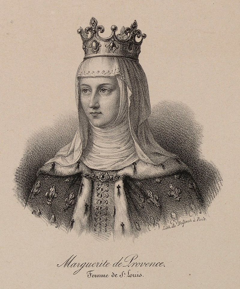 King Louis IX and Margaret of Provence