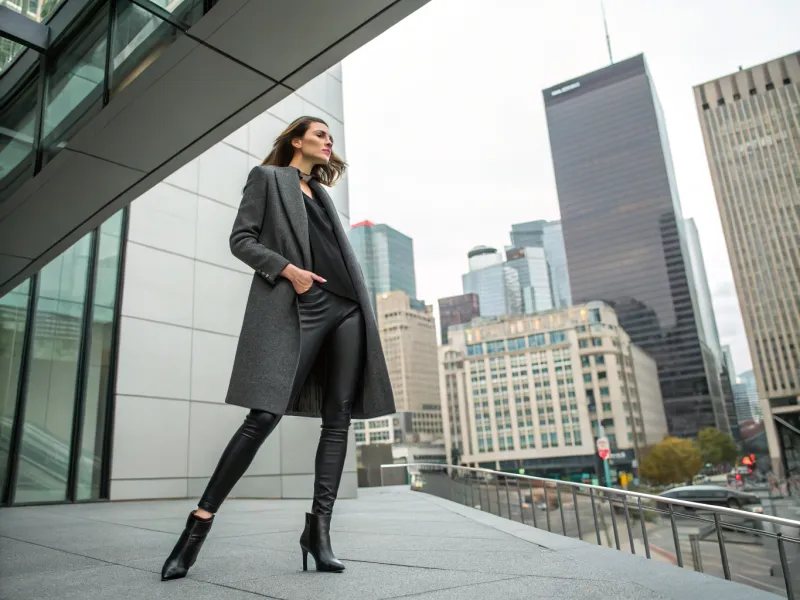 Layer With a Longline Blazer