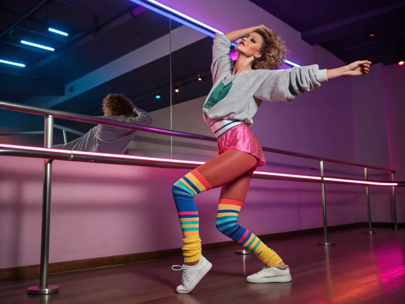 Leg Warmers & Dance-Inspired Layers