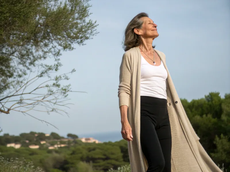 Long Cardigan + Tank + Slim Pants