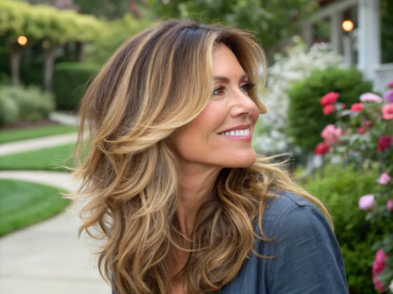 Long Layers with Natural Texture