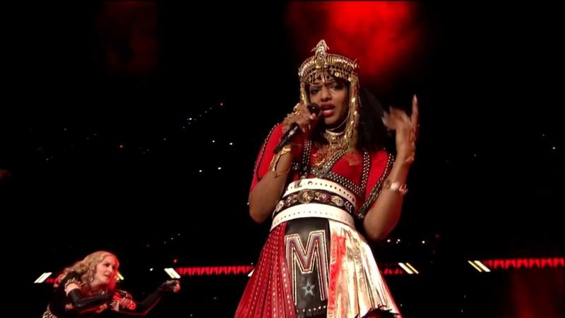 M.I.A. - Super Bowl XLVI Middle Finger