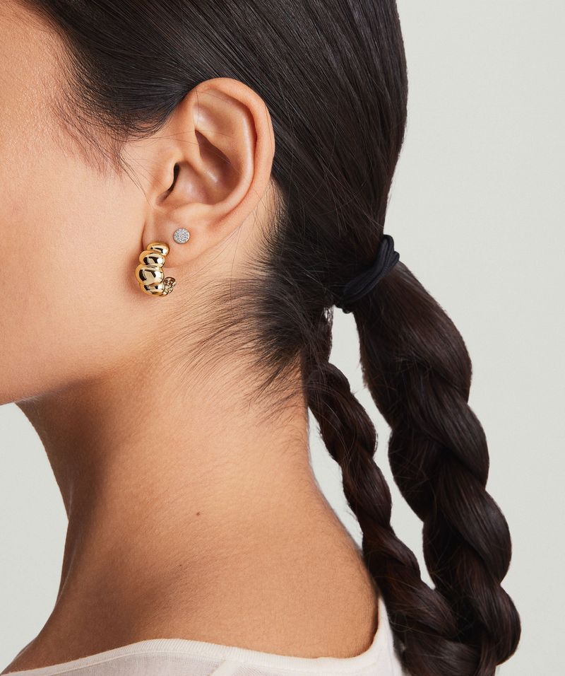 Mejuri Puffy Charlotte Hoops