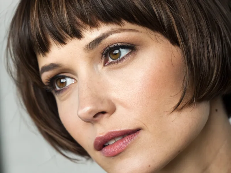 Micro Bangs with Short Hair