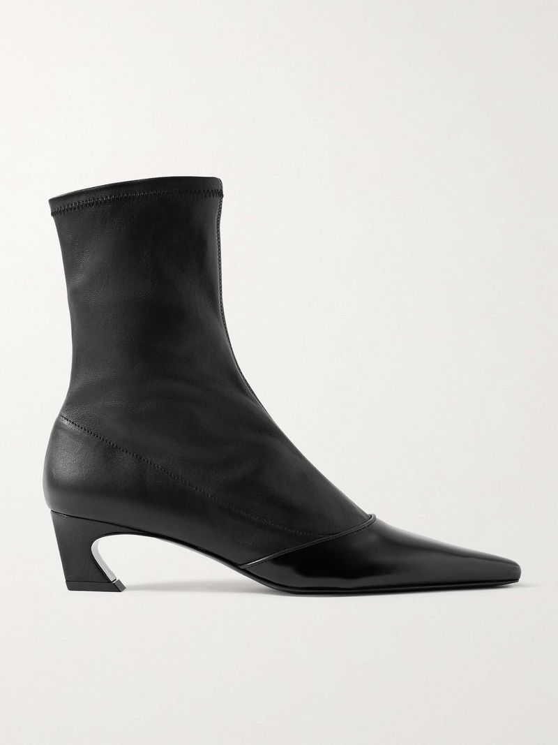 Micro-Heel Sock Boots