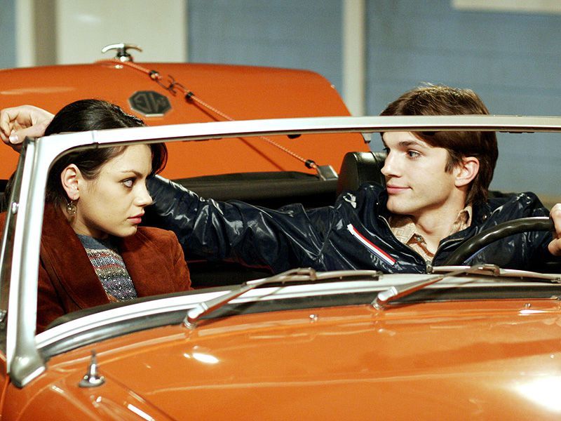 Mila Kunis and Ashton Kutcher (That '70s Show)