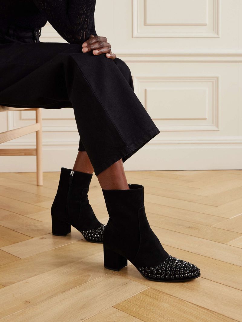 Minimalist Black Ankle Boots