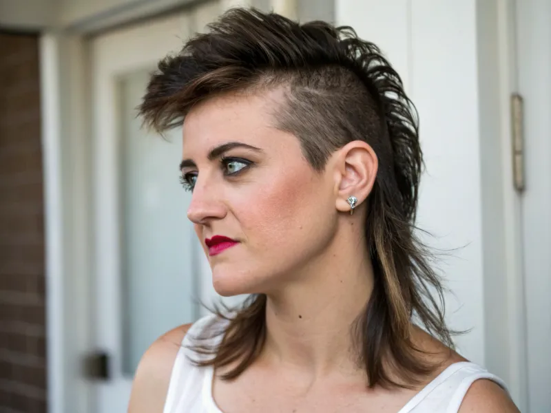 Modern Pixie Mullet