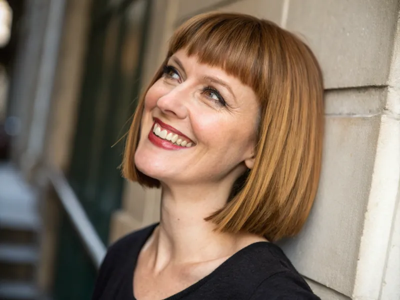 One-Length Blunt Cut