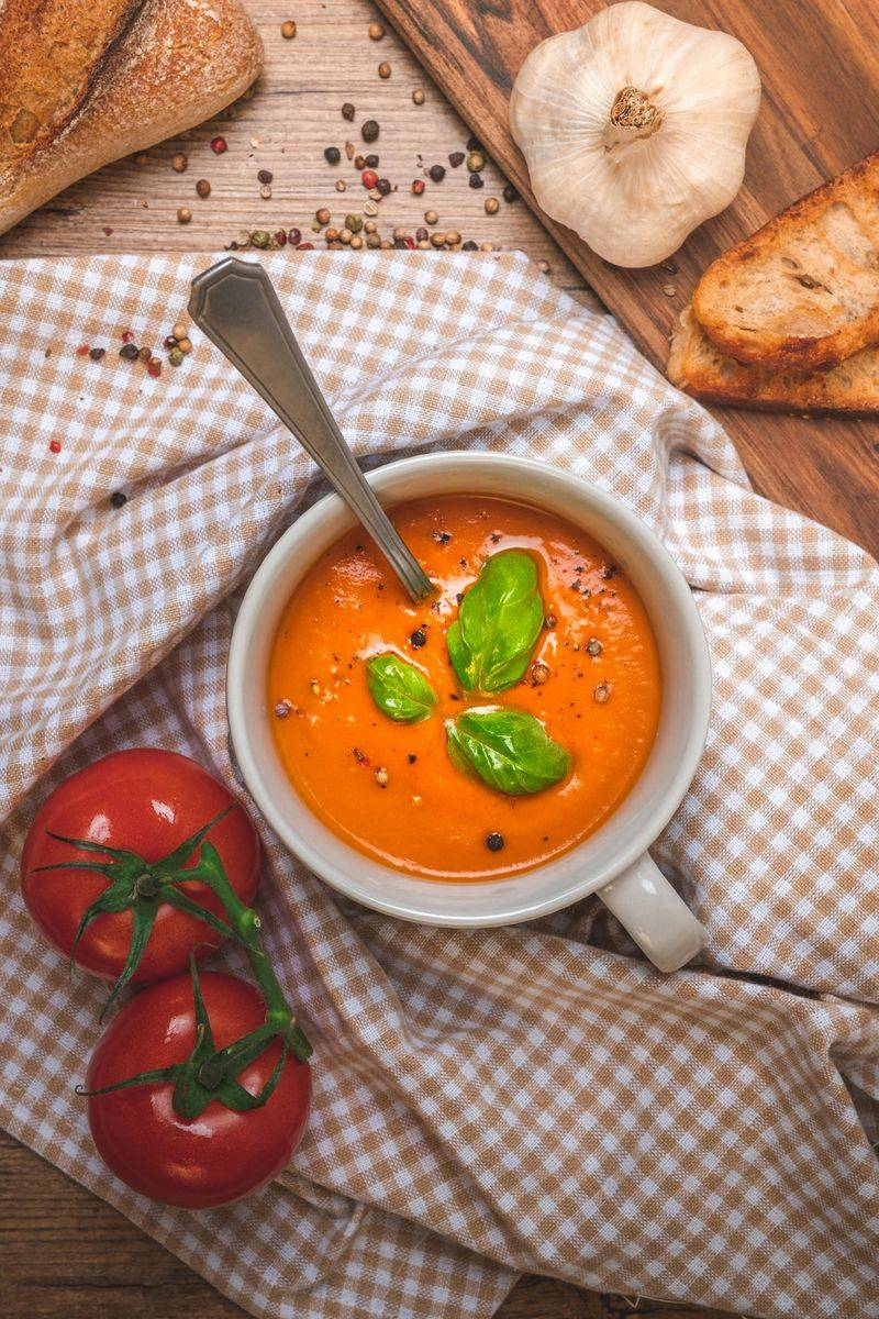 One-Pot Tomato Basil Soup