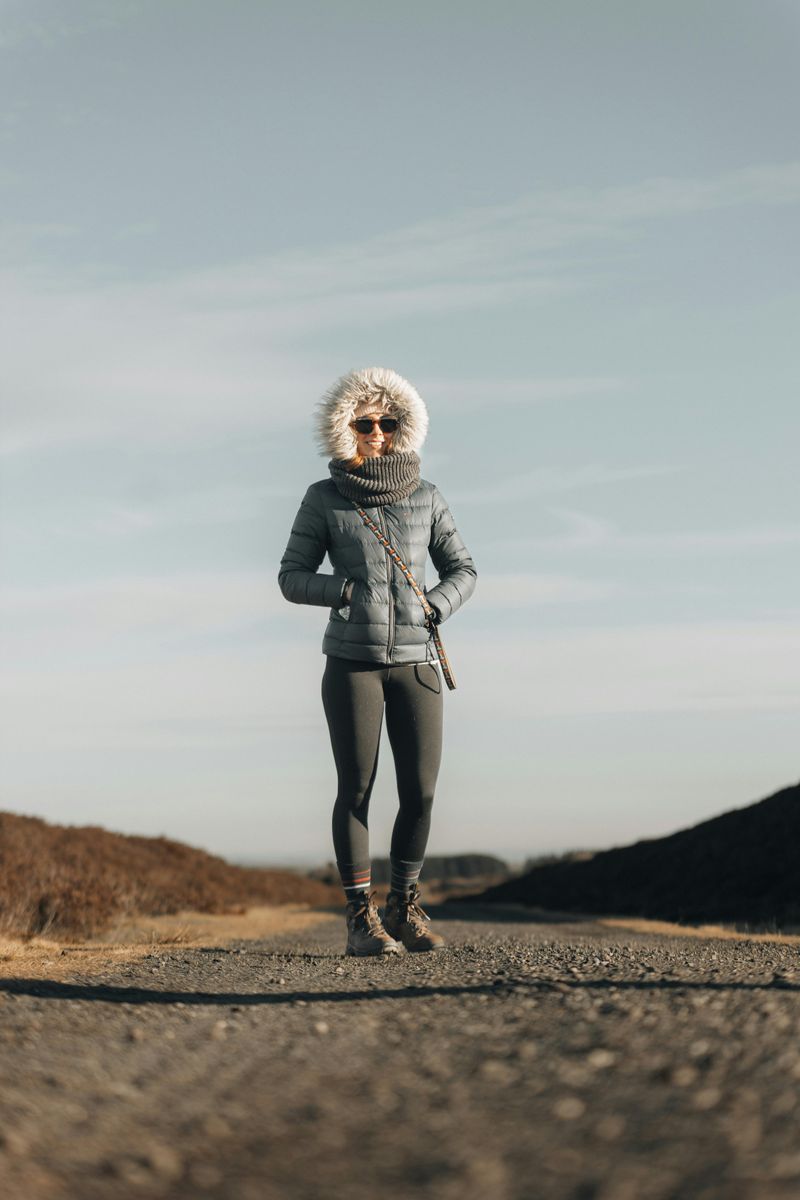 Overly Tight Leggings as Main Outfit