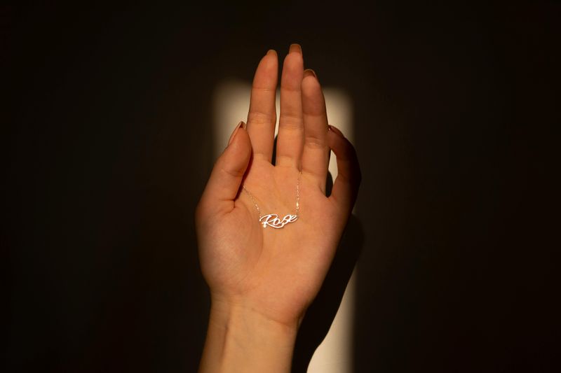 Personalized Minimalist Nameplate Necklace