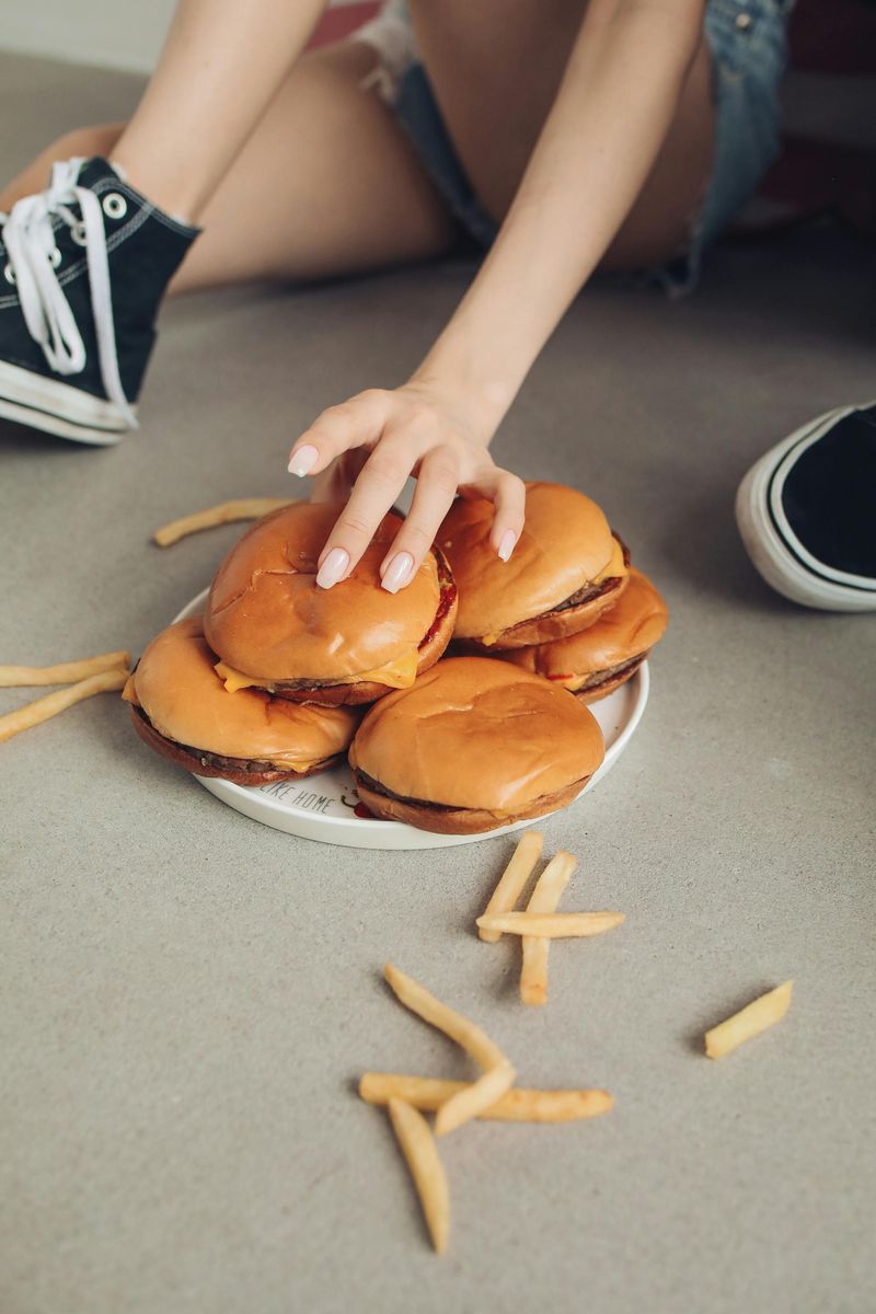 Picking something up off the floor and immediately putting it in your mouth