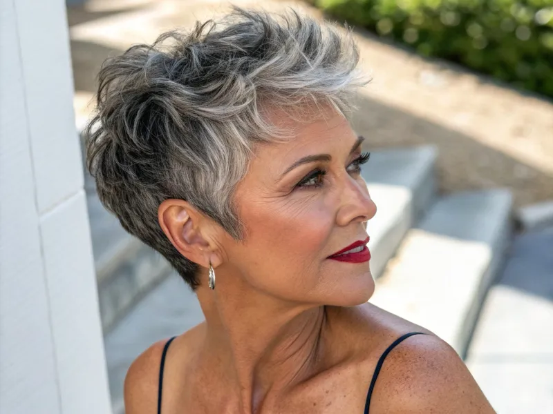 Pixie Cut with Texture