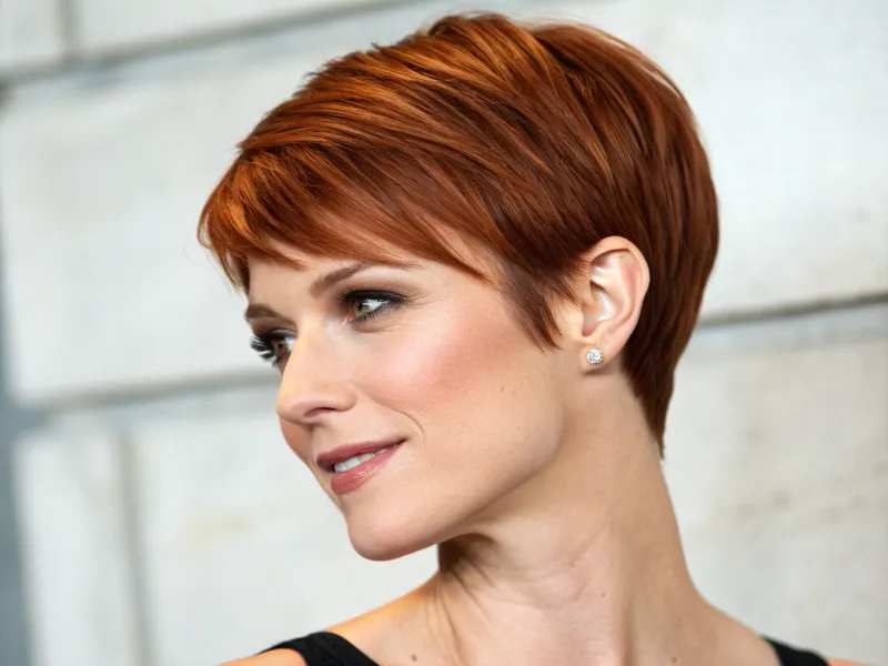 Pixie With a Long Side Fringe