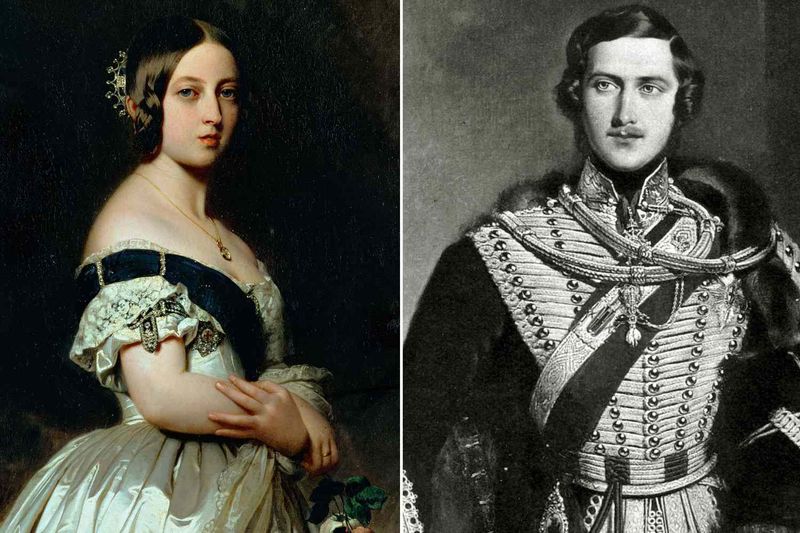Queen Victoria and Prince Albert
