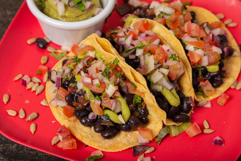 Quick Black Bean Tacos