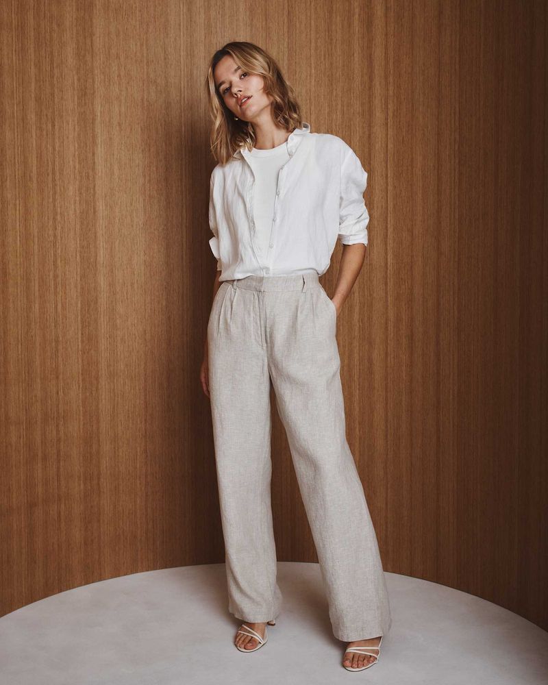 Quince 100% European Linen Pants