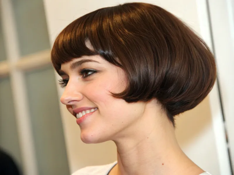 Rounded, Bowl-Cut Shapes
