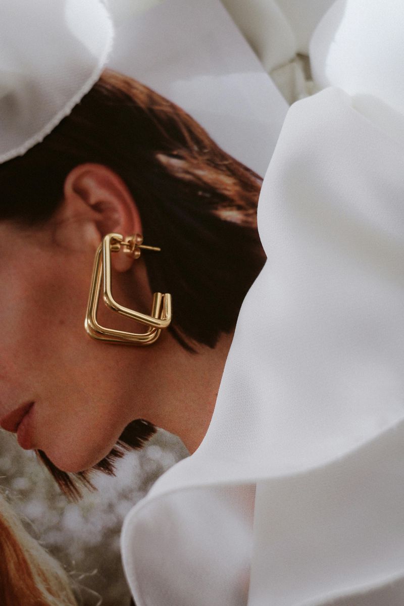 Sculptural Statement Earrings