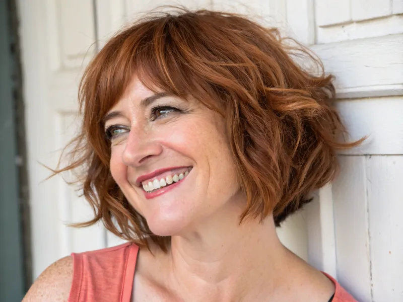 Shaggy Layers for Thick Hair