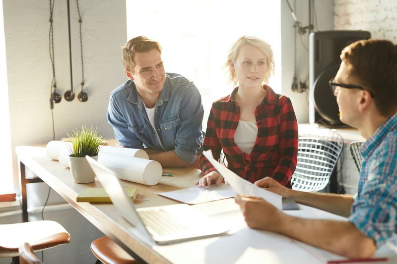 She Questions His Friends or Coworkers