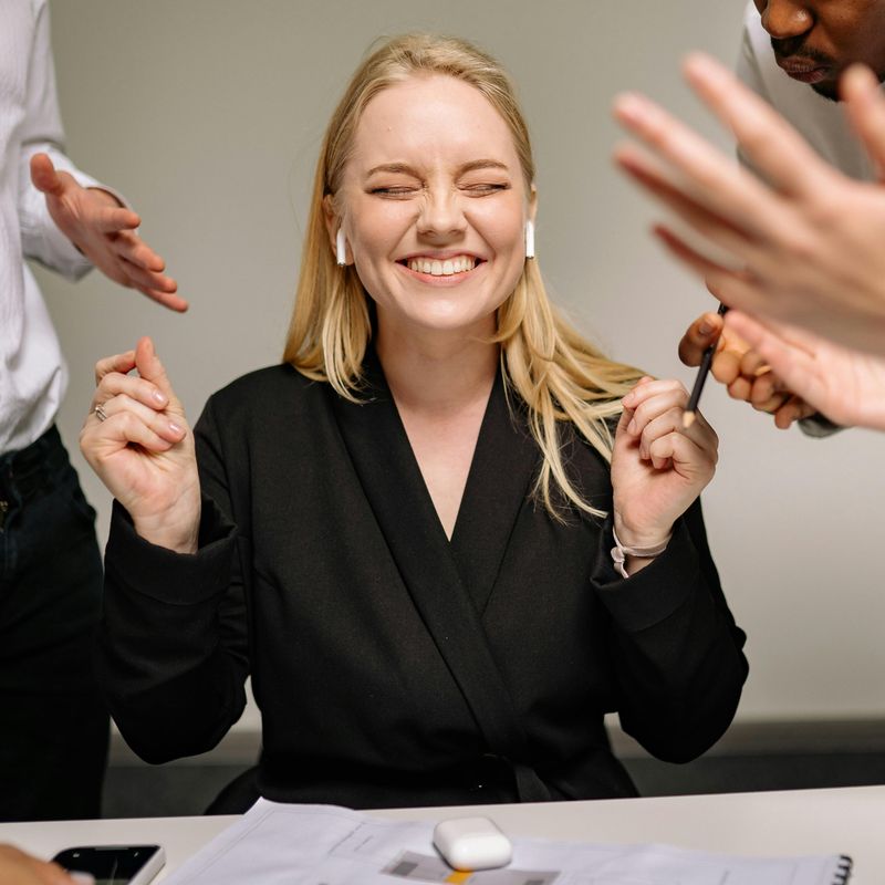 She Radiates Positive Energy